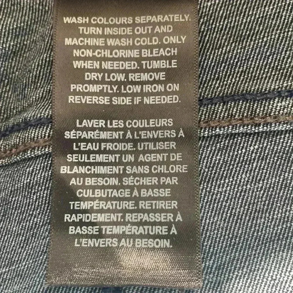 Urban Star dark wash, straight leg jeans 38  by 32. - Picture 5 of 9